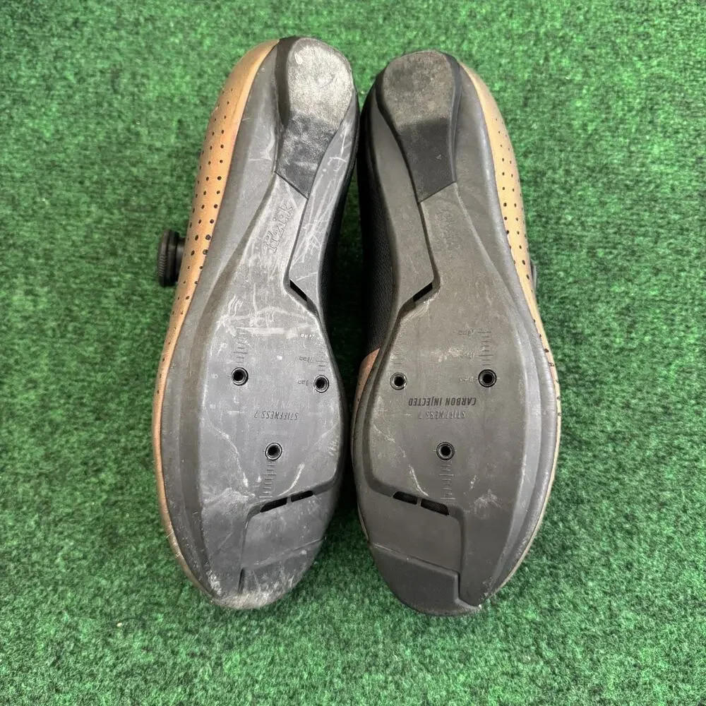Fizik Tempo Overcurve R4 Iridescent Cycling Shoes Copper Black Men EU 41 US 8.25